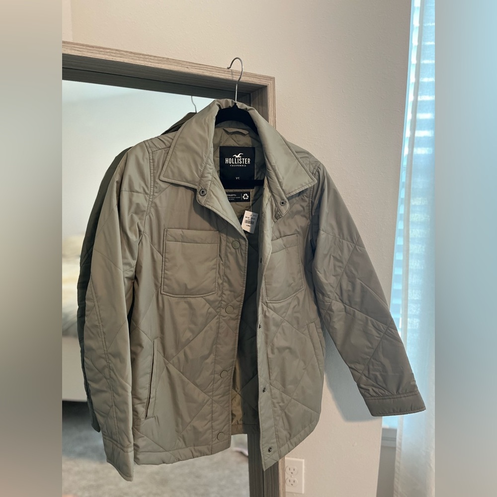 Hollister Oversized Quilted Jacket X-Small